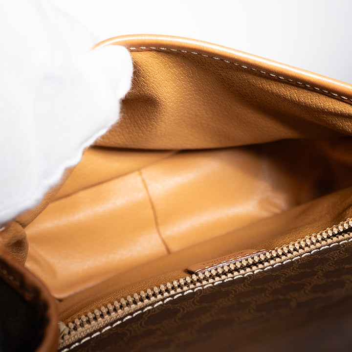 Celine セリーヌ マカダム柄 ショルダーバック M93 ヴィンテージ レディース