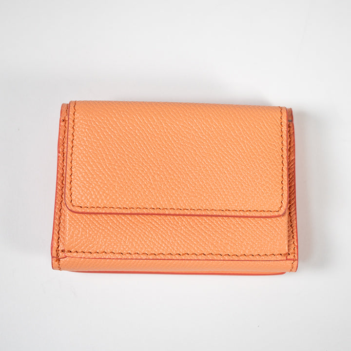 MAISON MARGIELA メゾンマルジェラ 11 コンパクトウォレット 4ステッチSA2010005 三つ折り財布 Melon メロン 24年  レディース