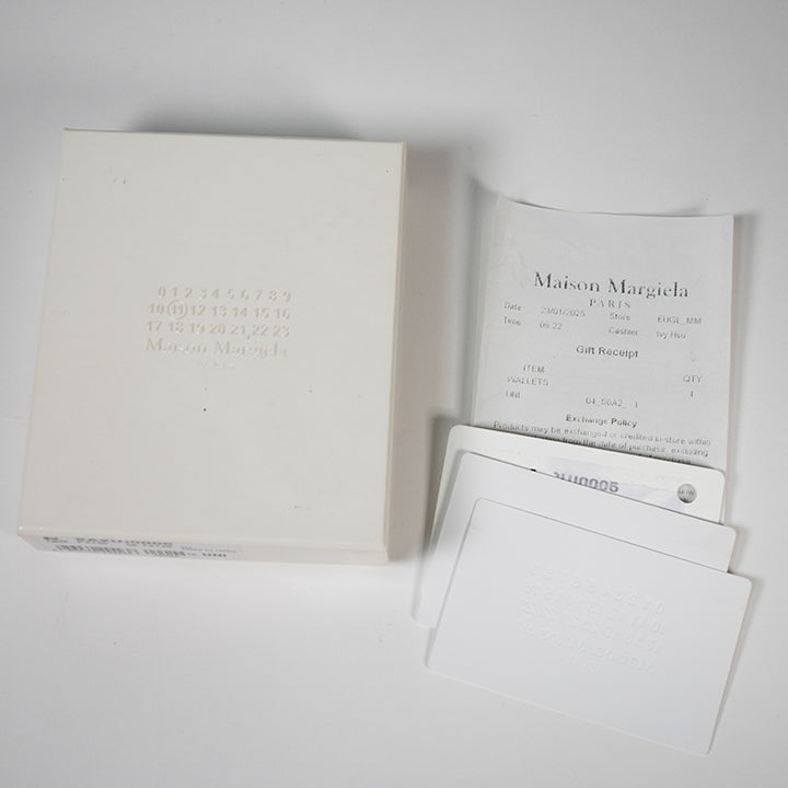 MAISON MARGIELA メゾンマルジェラ 11 コンパクトウォレット 4ステッチSA2010005 三つ折り財布 Melon メロン 24年  レディース