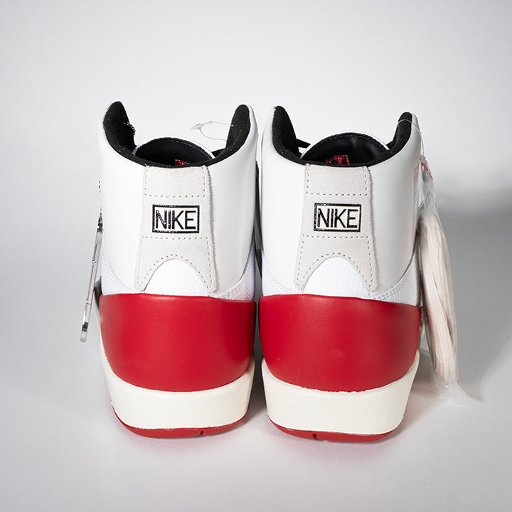 Nina Chanel Abney × Nike Women's Air Jordan 2 High White and Gym Red ニーナ・シャネル・アブニー × ナイキ ウィメンズ エアジョーダン2 ハイDQ0558-160