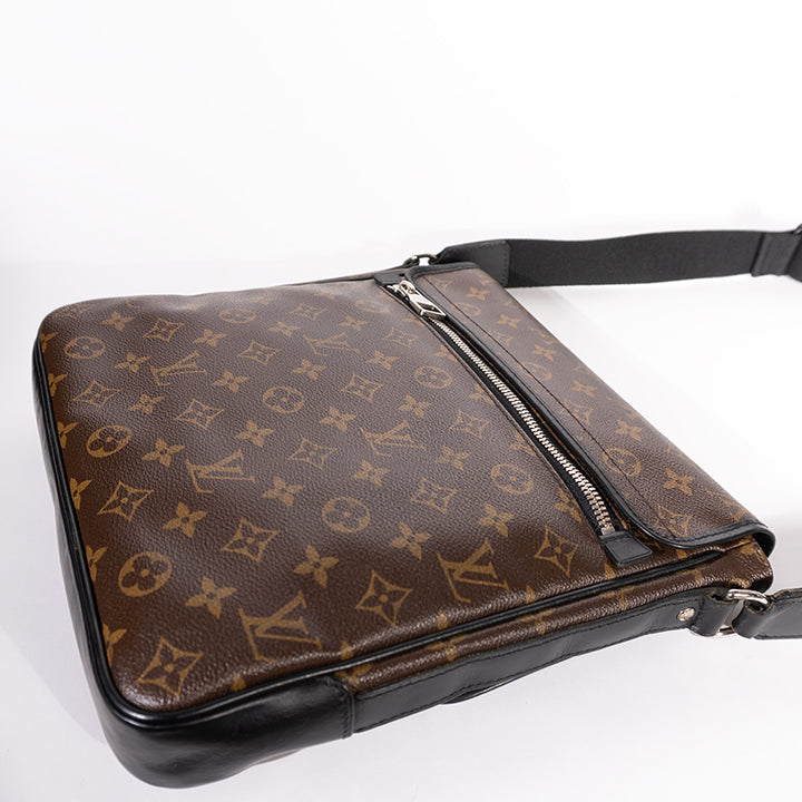 LOUIS VUITTON ルイヴィトン モノグラムマカサー MM ショルダーバッグ M56715 メンズバッグ