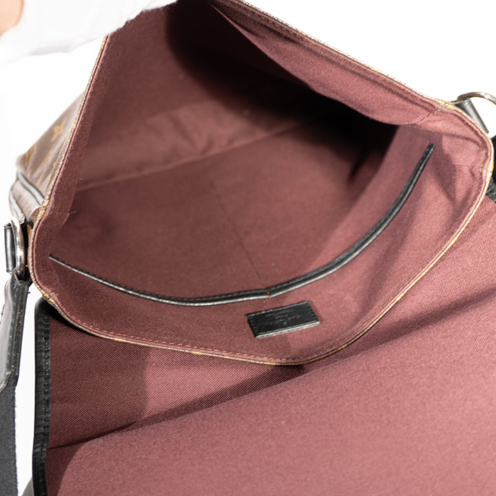 LOUIS VUITTON ルイヴィトン モノグラムマカサー MM ショルダーバッグ M56715 メンズバッグ