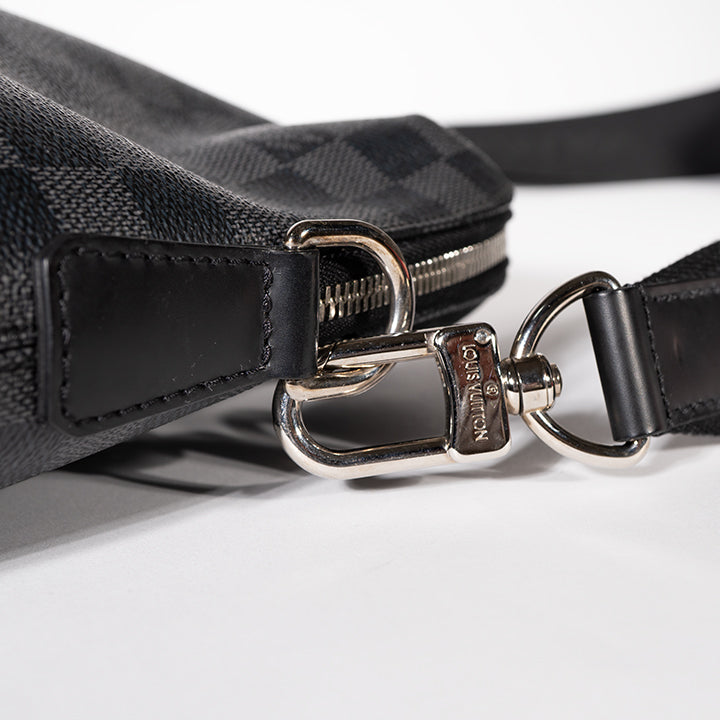 LOUIS VUITTON ダミエグラフィットポルトドキュマンジュール N48224 ビジネスバック ブリーフケース メンズ鞄