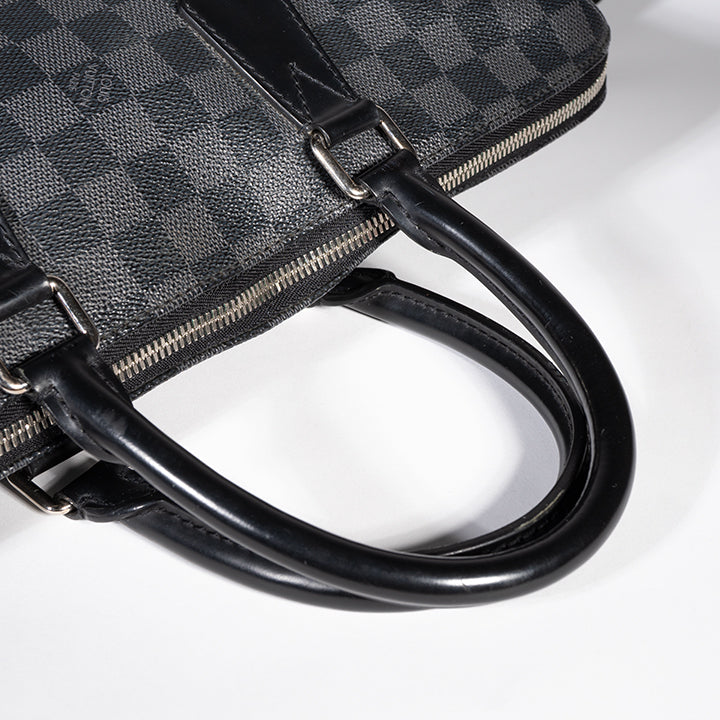 LOUIS VUITTON ダミエグラフィットポルトドキュマンジュール N48224 ビジネスバック ブリーフケース メンズ鞄