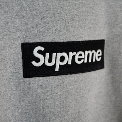 Supreme シュプリーム 22AW Box Logo Crewneck ボックスロゴクルーネックスウェットグレー Mサイズ メンズ