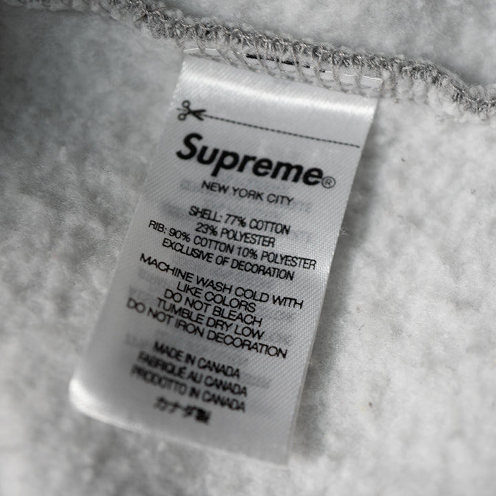Supreme シュプリーム 22AW Box Logo Crewneck ボックスロゴクルーネックスウェットグレー Mサイズ メンズ