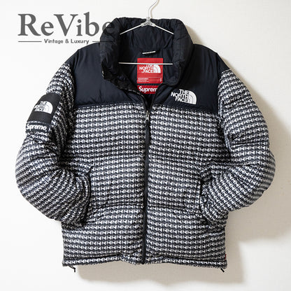 Supreme×The North Face シュプリーム 21SS Studded Nuptse Jacket スタッズ柄 ヌプシ ダウンジャケット ブラック Sサイズ メンズ