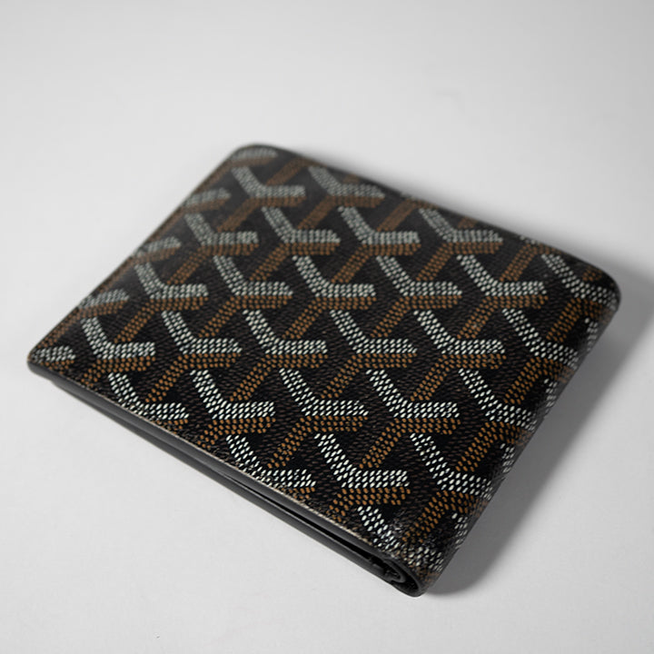 GOYARD ゴヤール ヴィクトワール 札入れ ブラック ウォレット 二つ折り財布 コンパクトウォレット レザー