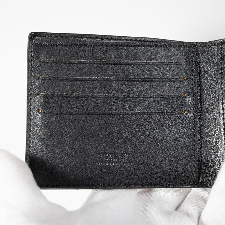 GOYARD ゴヤール ヴィクトワール 札入れ ブラック ウォレット 二つ折り財布 コンパクトウォレット レザー