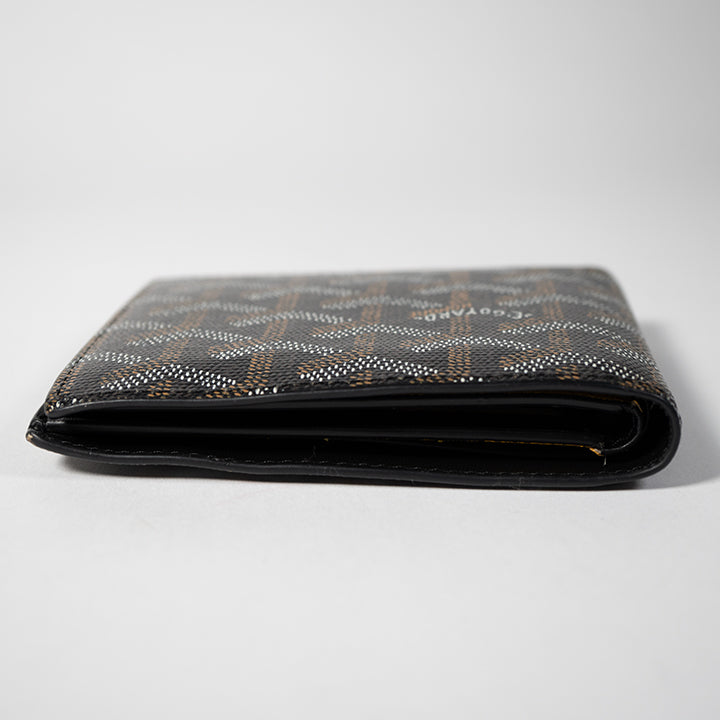 GOYARD ゴヤール ヴィクトワール 札入れ ブラック ウォレット 二つ折り財布 コンパクトウォレット レザー