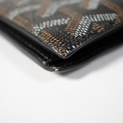 GOYARD ゴヤール ヴィクトワール 札入れ ブラック ウォレット 二つ折り財布 コンパクトウォレット レザー