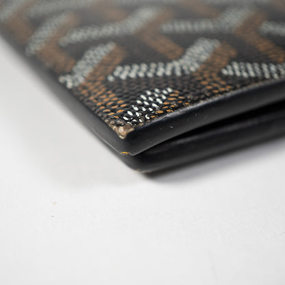 GOYARD ゴヤール ヴィクトワール 札入れ ブラック ウォレット 二つ折り財布 コンパクトウォレット レザー