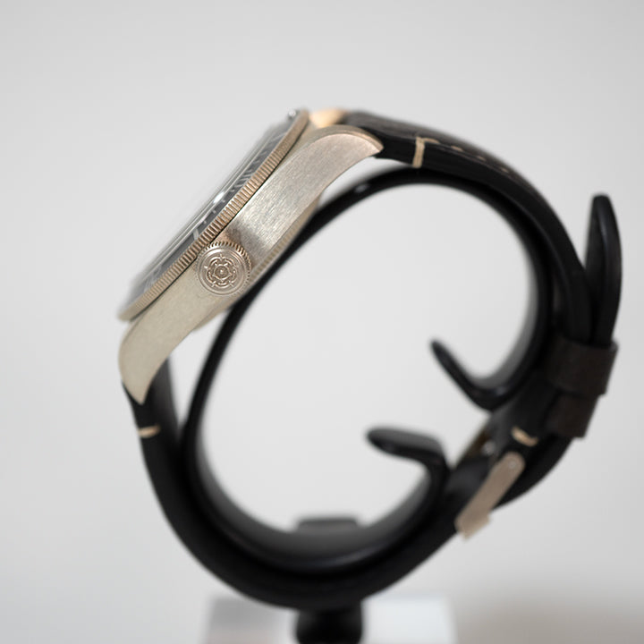 TUDOR チューダー ヘリテージブラックベイ フィフティエイト925 79010SG レザーストラップ 腕時計 メンズ 自動巻