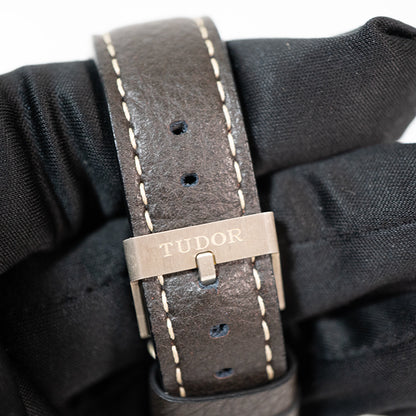 TUDOR チューダー ヘリテージブラックベイ フィフティエイト925 79010SG レザーストラップ 腕時計 メンズ 自動巻