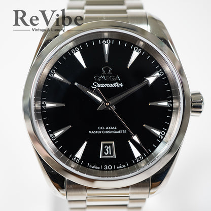 OMEGA オメガ シーマスター アクアテラ 150M 220.10.38.20.01.004 ブラック文字盤 メンズ