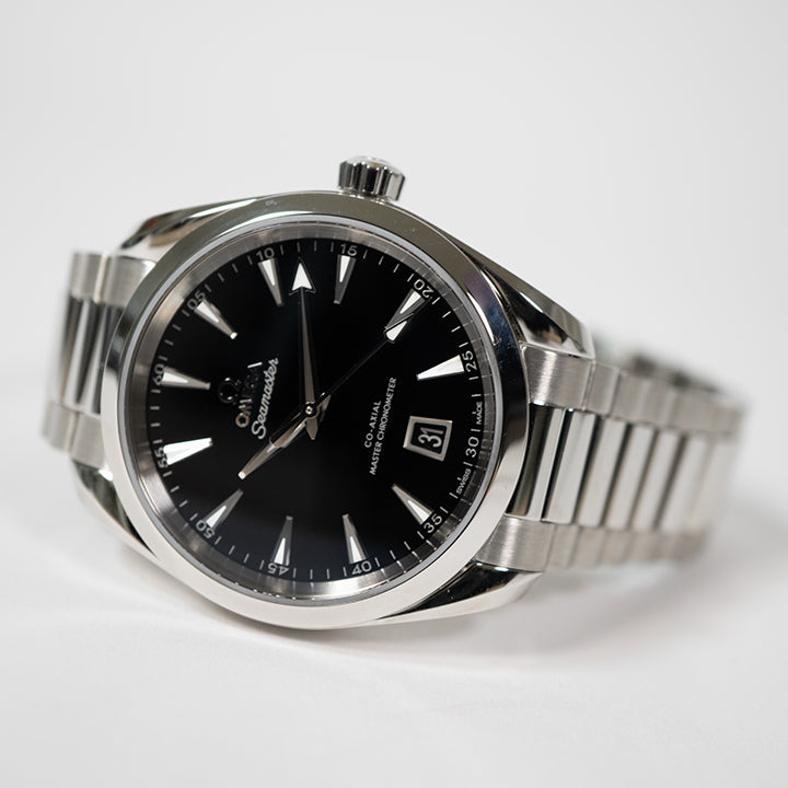 OMEGA オメガ シーマスター アクアテラ 150M 220.10.38.20.01.004 ブラック文字盤 メンズ