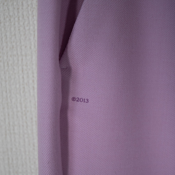 Off-White オフホワイト Purple flared trousers with slits 38サイズ レディース タグ付き