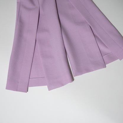 Off-White オフホワイト Purple flared trousers with slits 38サイズ レディース タグ付き