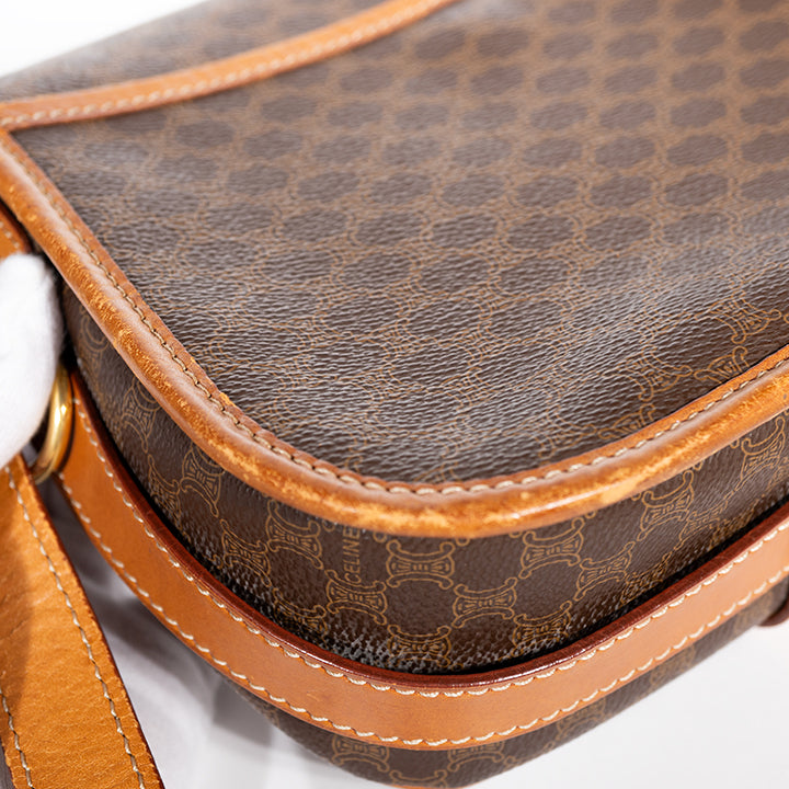 Celine セリーヌ マカダム柄　ショルダーバック M93 ヴィンテージ レディース