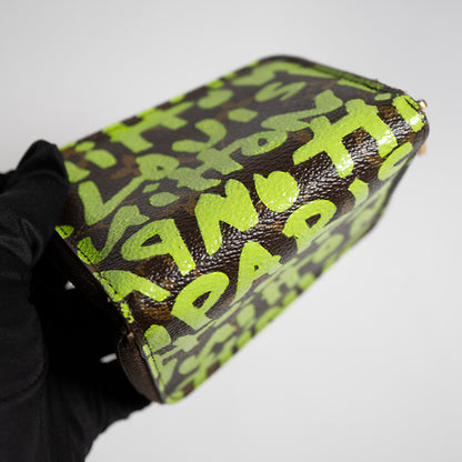 LOUIS VUITTON ルイヴィトン モノグラム グラフィティ ジッピー コインパース M93709 ヴィンテージ コインケース 小銭入れ リペアあり