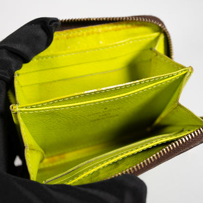 LOUIS VUITTON ルイヴィトン モノグラム グラフィティ ジッピー コインパース M93709 ヴィンテージ コインケース 小銭入れ リペアあり