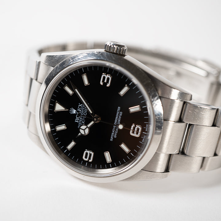 ROLEX ロレックス エクスプローラー I Explorer I 114270 ブラック文字盤 メンズ 自動巻き 腕時計