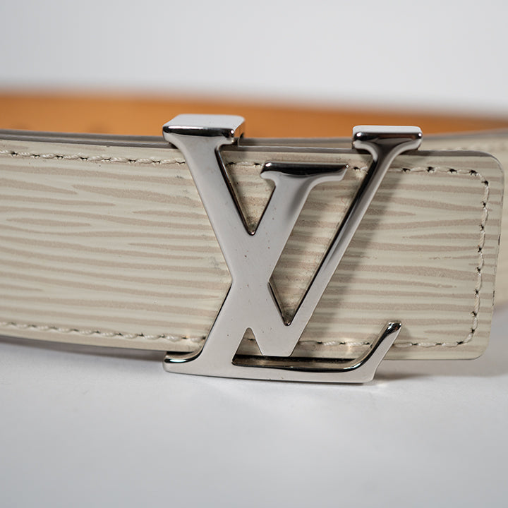 LOUIS VUITTON ルイヴィトン エピ ベルト サンチュール イヴォワール M9554 80/32 メンズ
