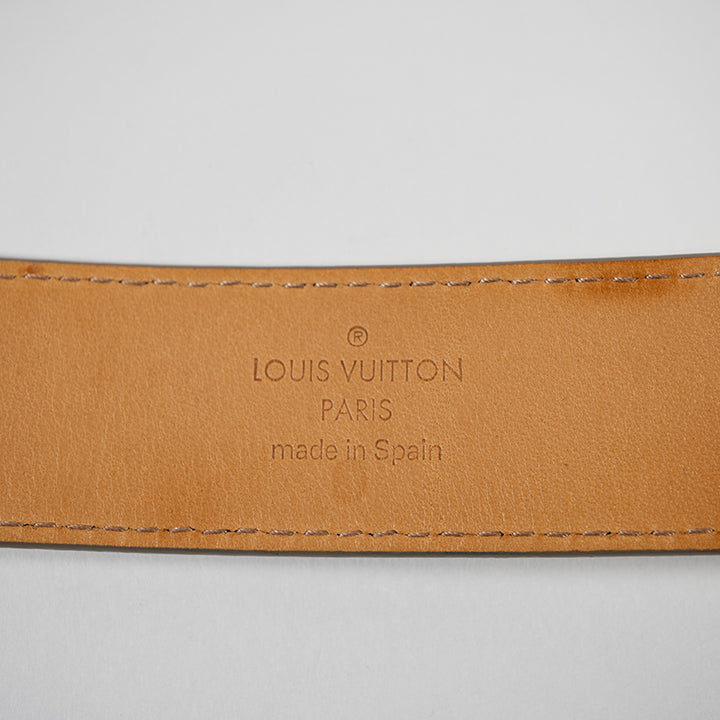 LOUIS VUITTON ルイヴィトン エピ ベルト サンチュール イヴォワール M9554 80/32 メンズ