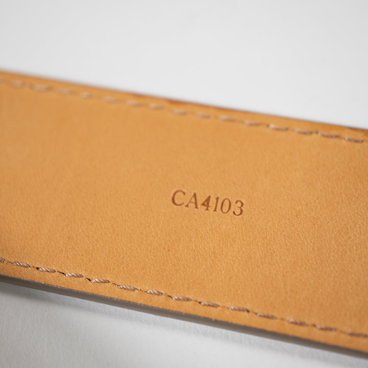 LOUIS VUITTON ルイヴィトン エピ ベルト サンチュール イヴォワール M9554 80/32 メンズ