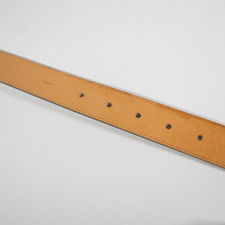 LOUIS VUITTON ルイヴィトン エピ ベルト サンチュール イヴォワール M9554 80/32 メンズ