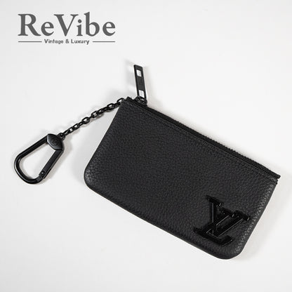 LOUIS VUITTON ルイヴィトン ポシェットクレ アエログラムレザー M81031 コインケース 小銭入れ メンズ