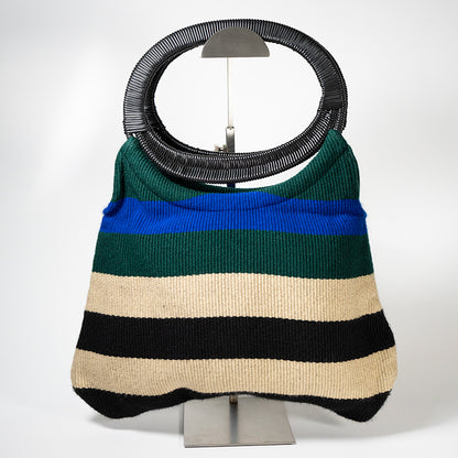 MARNI MARKET BOAT BAG マルニ マーケットボートバッグ ハンドバッグ レディース コットン