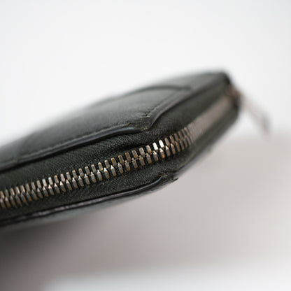 BOTTEGA VENETA ボッテガ ヴェネタ スモール カセット コンパクトジップアラウンドウォレット マキシイントレチャート ラウンドファスナー 2つ折り財布 ユニセックス レディース メンズ