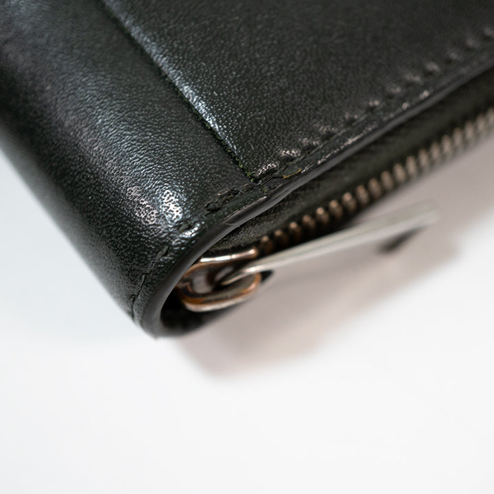 BOTTEGA VENETA ボッテガ ヴェネタ スモール カセット コンパクトジップアラウンドウォレット マキシイントレチャート ラウンドファスナー 2つ折り財布 ユニセックス レディース メンズ