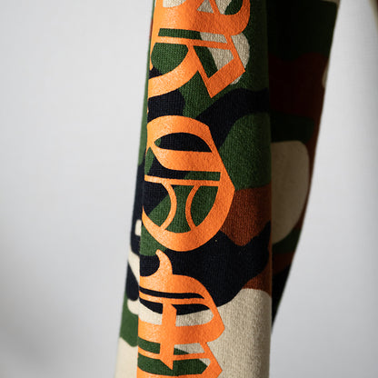 CHROME HEARTS x Matty Boy クロムハーツ x マッティボーイ PPO Caution Crewneckカモ グラフィックプリントスウェット 迷彩