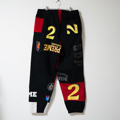 SUPREME シュプリーム 25SS Patchwork Sweatpant パッチワークスタッズ スウェットロングパンツ Mサイズ
