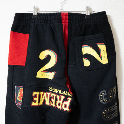 SUPREME シュプリーム 25SS Patchwork Sweatpant パッチワークスタッズ スウェットロングパンツ Mサイズ