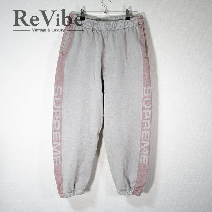 Supreme シュプリーム 24SS Jacquard Stripe Sweatpan ロゴ スウェットパンツ Sサイズ メンズ