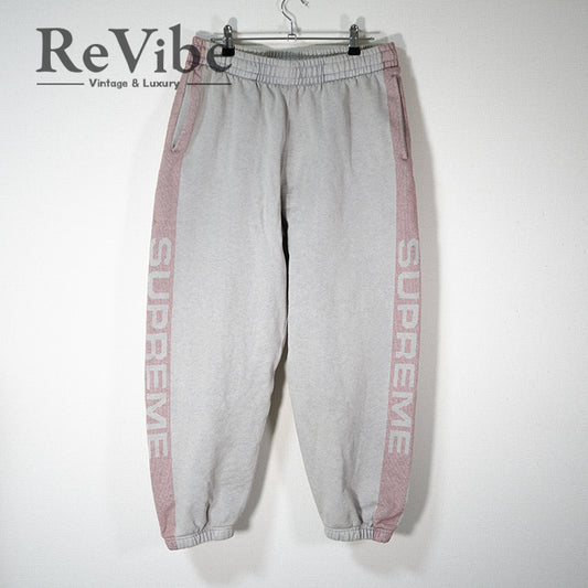 Supreme シュプリーム 24SS Jacquard Stripe Sweatpan ロゴ スウェットパンツ Sサイズ メンズ