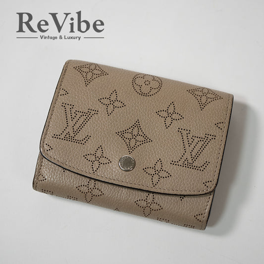 LOUIS VUITTON ルイヴィトン ポルトフォイユ・イリス コンパクト マヒナ  M62542 2つ折り財布 レディース RFID