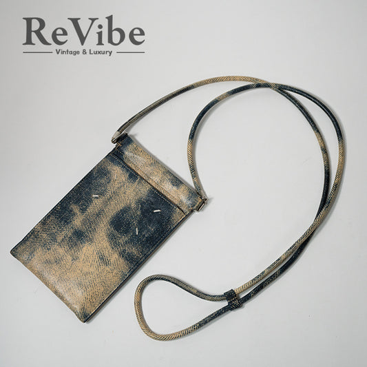 Maison Margiela メゾン マルジェラ フォンケース デニム ストラップ 携帯ケース