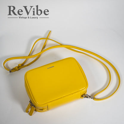 JIL SANDER ジルサンダー Zip Shoulder Bag  ショルダーバッグ イエロー