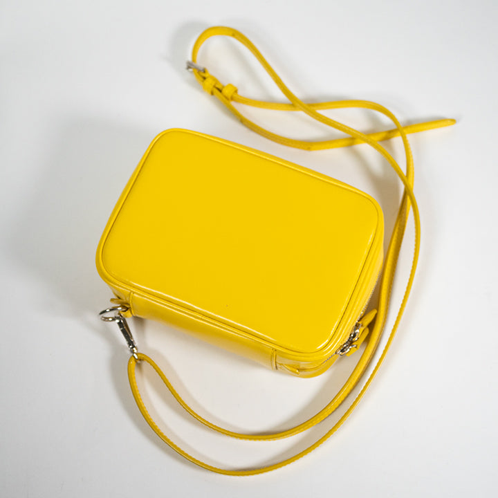 JIL SANDER ジルサンダー Zip Shoulder Bag  ショルダーバッグ イエロー