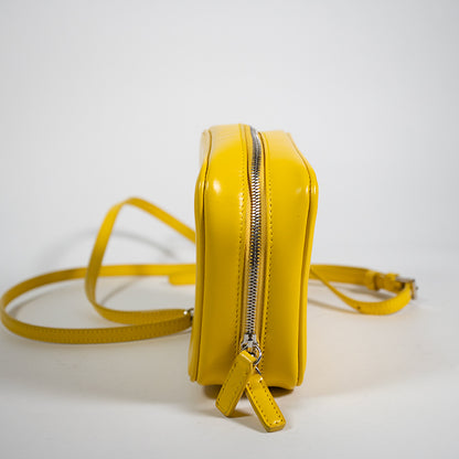 JIL SANDER ジルサンダー Zip Shoulder Bag  ショルダーバッグ イエロー