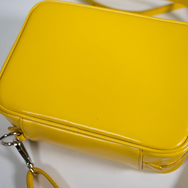 JIL SANDER ジルサンダー Zip Shoulder Bag  ショルダーバッグ イエロー