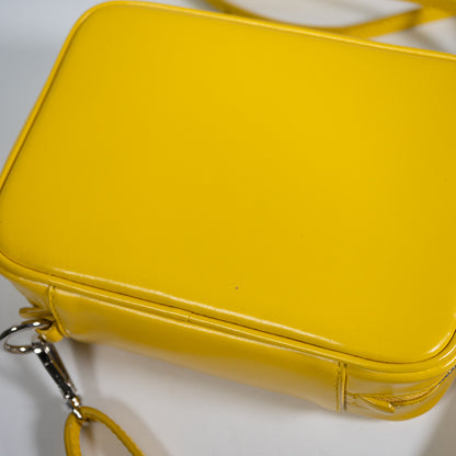JIL SANDER ジルサンダー Zip Shoulder Bag  ショルダーバッグ イエロー