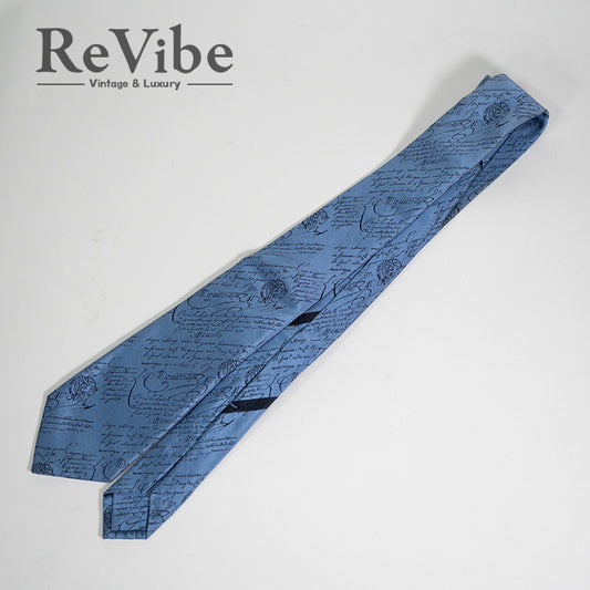 Berluti ベルルッティ クラシック スクリットパターン タイ カリグラフィー ネクタイ メンズ