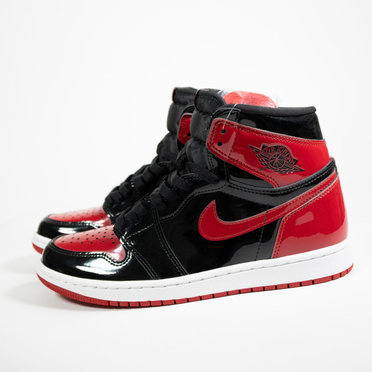 NIKE AIR JORDAN 1 RETRO HIGH OG BRED PATENT ナイキ エアジョーダン1 レトロハイ OG ブレッドパテント 555088-063 25.5cm 未使用 箱付き