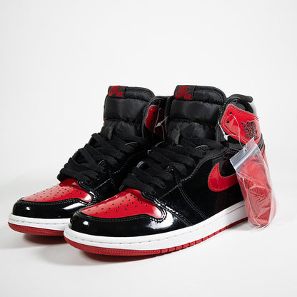 NIKE AIR JORDAN 1 RETRO HIGH OG BRED PATENT ナイキ エアジョーダン1レトロハイ ブレッド パテント スニーカー 555088-063