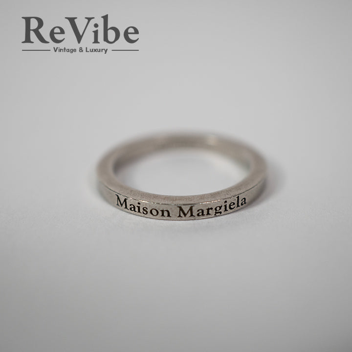 Maison Margiela メゾンマルジェラ スモール ロゴ リング 指輪 silver 925 SM1UQ0063 SV0091 951 02